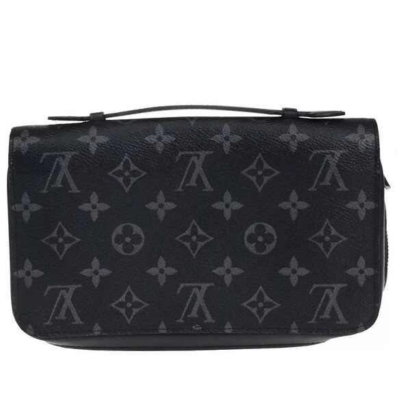 LOUIS VUITTON Zippy XL Long Bifold Wallet Monogram Eclipse BK - Picture 15 of 16